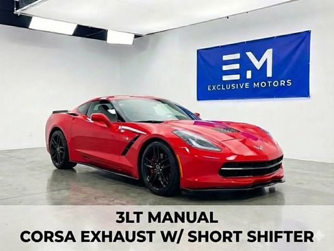 Used 2014 Chevrolet Corvette Stingray Z51 Coupe 2D w/ 3LT Preferred Equipment Group image 1