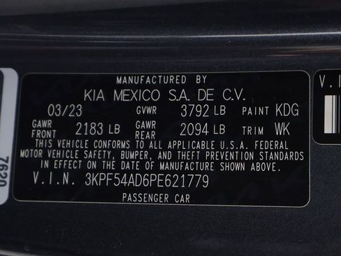 Used 2023 Kia Forte GT-Line FWD image 46