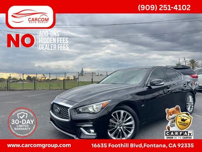 Used 2018 INFINITI Q50 Luxe w/ Essential Package (3.0T Luxe)