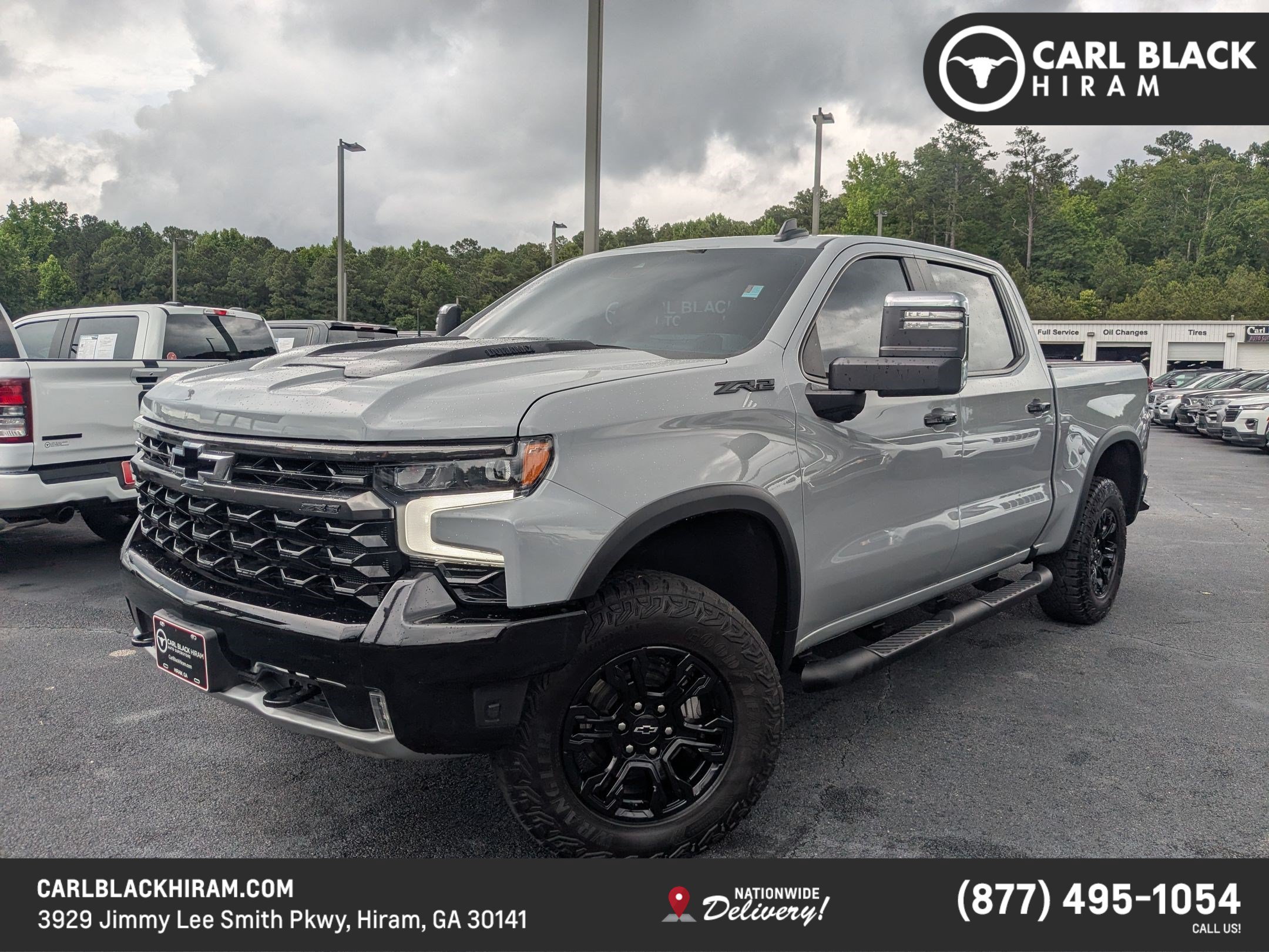 Used 2024 Chevrolet Silverado 1500 ZR2 w/ Technology Package AWD/4WD image 1