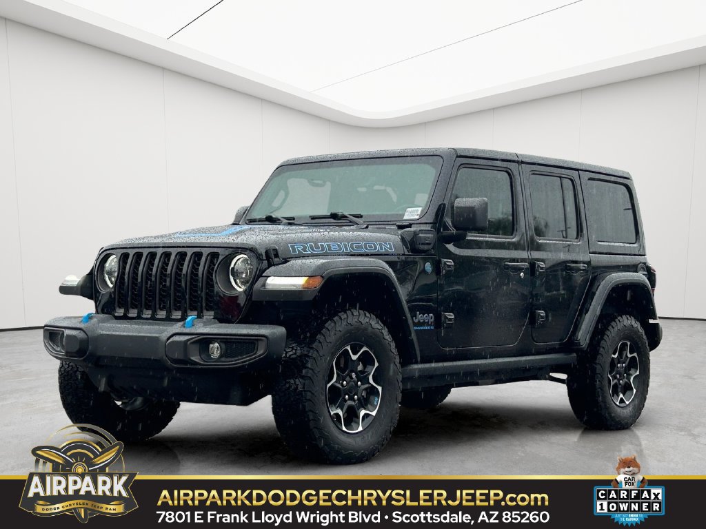 Certified 2023 Jeep Wrangler Unlimited Rubicon 4xe w/ Cold Weather Group AWD/4WD image 1