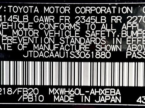 Certified 2025 Toyota Prius LE image 25