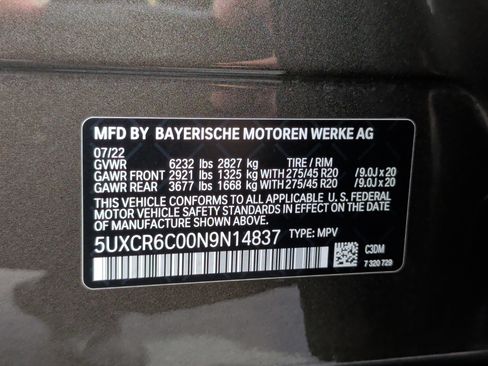 Certified 2022 BMW X5 xDrive40i w/ M Sport Package image 42