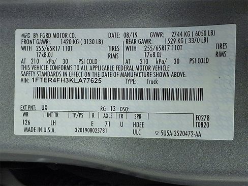 Used 2019 Ford Ranger XLT w/ Trailer Tow Package image 27