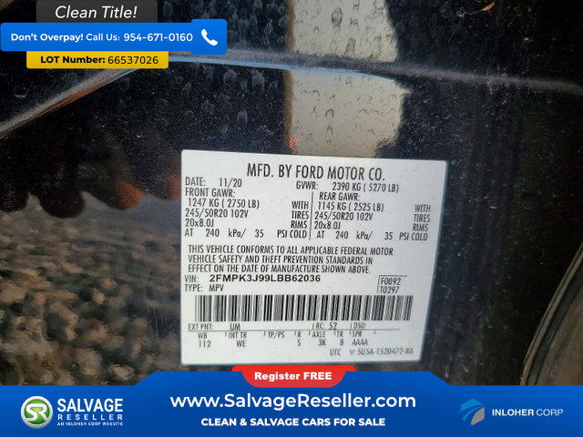 Used 2020 Ford Edge ST-Line FWD image 16