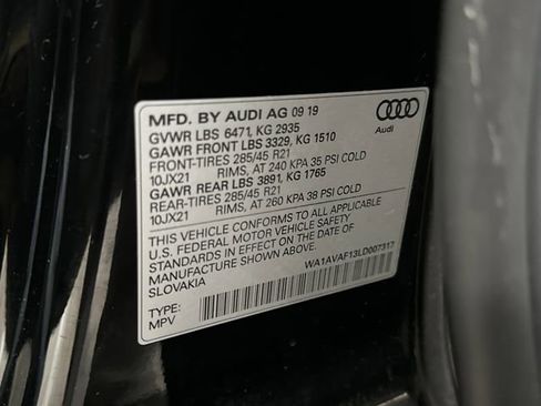 Used 2020 Audi Q8 Premium w/ Black Optic Package image 37