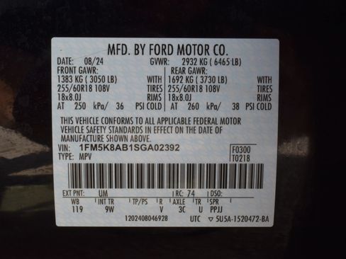 Used 2025 Ford Explorer 4WD Police Interceptor w/ Ready For The Road Package image 38