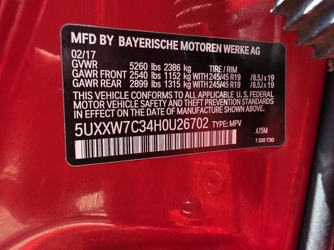 Used 2017 BMW X4 M40i AWD/4WD image 38