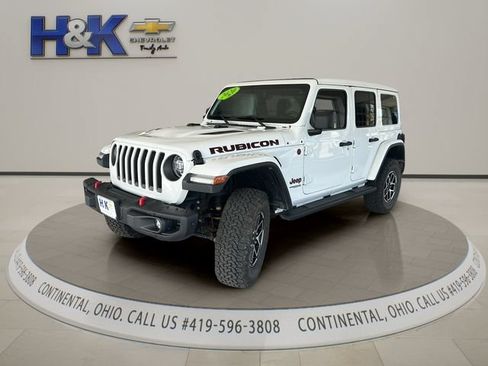 Used 2020 Jeep Wrangler Unlimited Rubicon w/ Uconnect 4C Nav & Sound Group AWD/4WD image 3