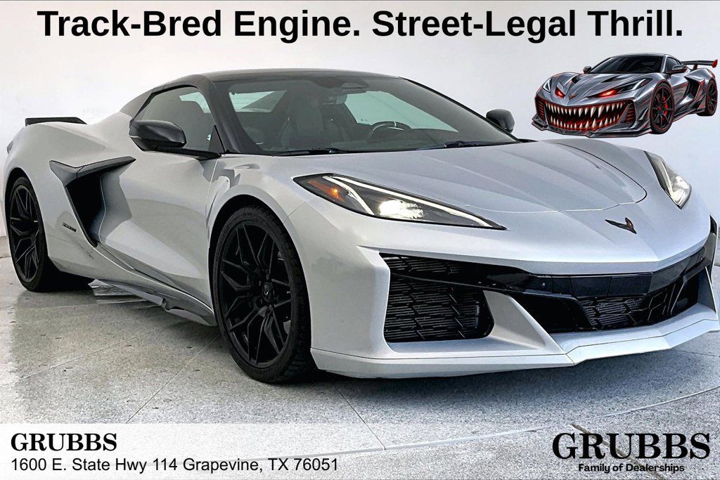 Used 2024 Chevrolet Corvette Z06 w/ Stealth Interior Trim Package RWD image 1
