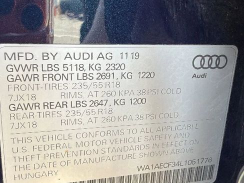 Used 2020 Audi Q3 2.0T Premium w/ Convenience Package AWD/4WD image 33