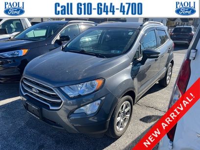 Used 2020 Ford EcoSport SE
