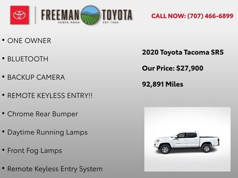 Used 2020 Toyota Tacoma SR5 RWD image 9