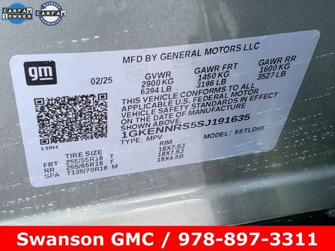 Certified 2025 GMC Acadia Elevation image 32