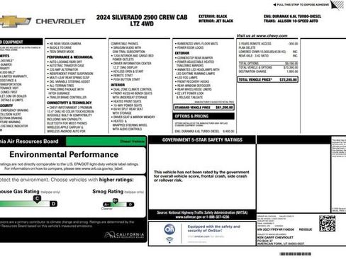 Used 2024 Chevrolet Silverado 2500 LTZ AWD/4WD image 5