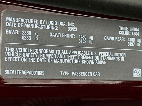 Used 2023 Lucid Air Touring image 24