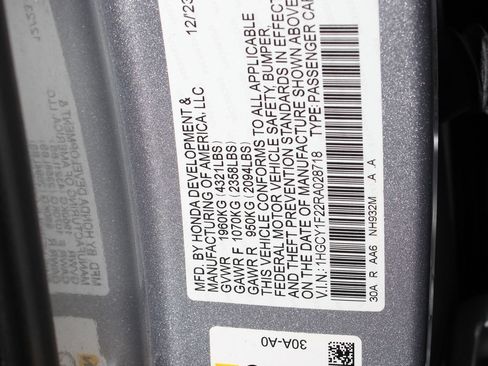 Used 2024 Honda Accord LX image 37
