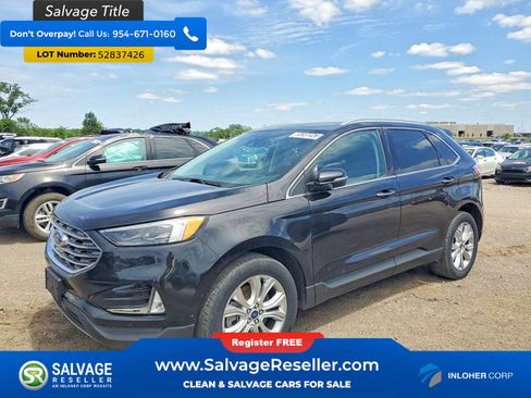 Used 2021 Ford Edge Titanium w/ Equipment Group 301A AWD/4WD image 1