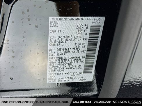 New 2026 Nissan Frontier SV w/ SV Convenience Package image 18