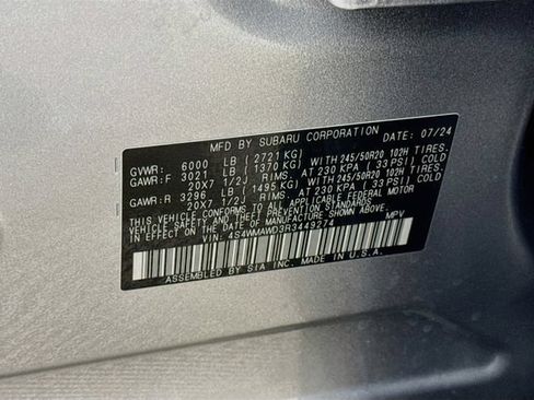 Used 2024 Subaru Ascent Touring AWD/4WD image 35