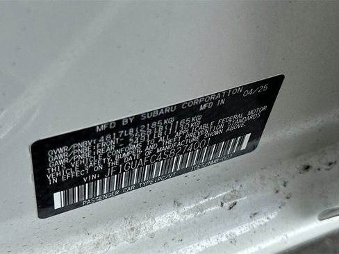 Certified 2025 Subaru Impreza 2.0i Sport image 33