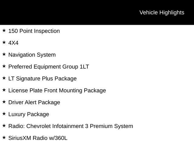 Used 2023 Chevrolet Tahoe LT w/ LT Signature Plus Package AWD/4WD image 2