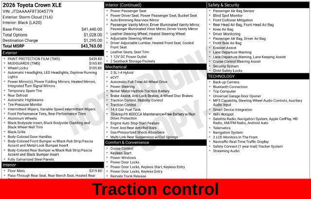 Used 2026 Toyota Crown AWD/4WD image 26