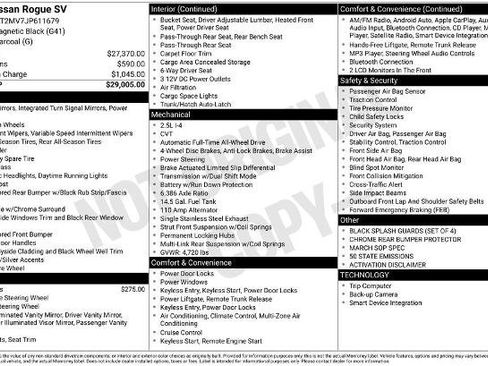 Certified 2018 Nissan Rogue SV image 4