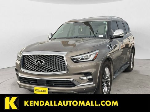 Used 2018 INFINITI QX80 4WD w/ Deluxe Technology Package image 1