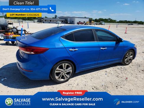 Used 2017 Hyundai Elantra Limited w/ Limited Tech Package 04 FWD image 4