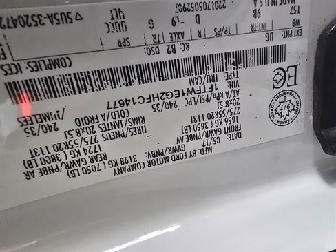 Used 2017 Ford F150 Platinum w/ Technology Package image 36