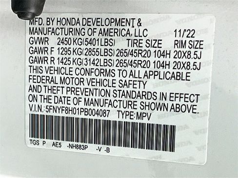 Used 2023 Honda Passport Elite image 34
