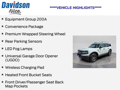 Used 2024 Ford Bronco Sport Big Bend w/ Convenience Package AWD/4WD image 5