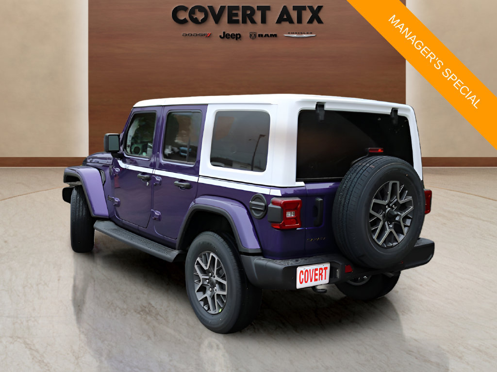 New 2026 Jeep Wrangler Unlimited Sahara w/ Whitecap Package AWD/4WD image 3