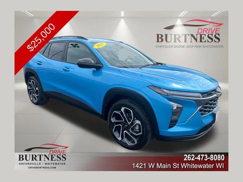 Certified 2025 Chevrolet Trax RS w/ Driver Confidence Package FWD image 1