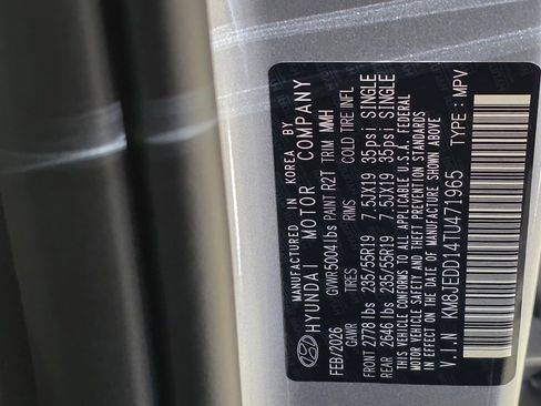 New 2026 Hyundai Tucson Limited image 34