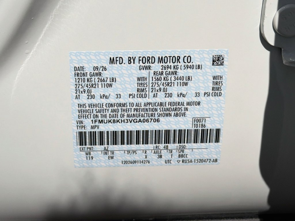 New 2027 Ford Explorer ST-Line w/ Premium Package AWD/4WD image 36