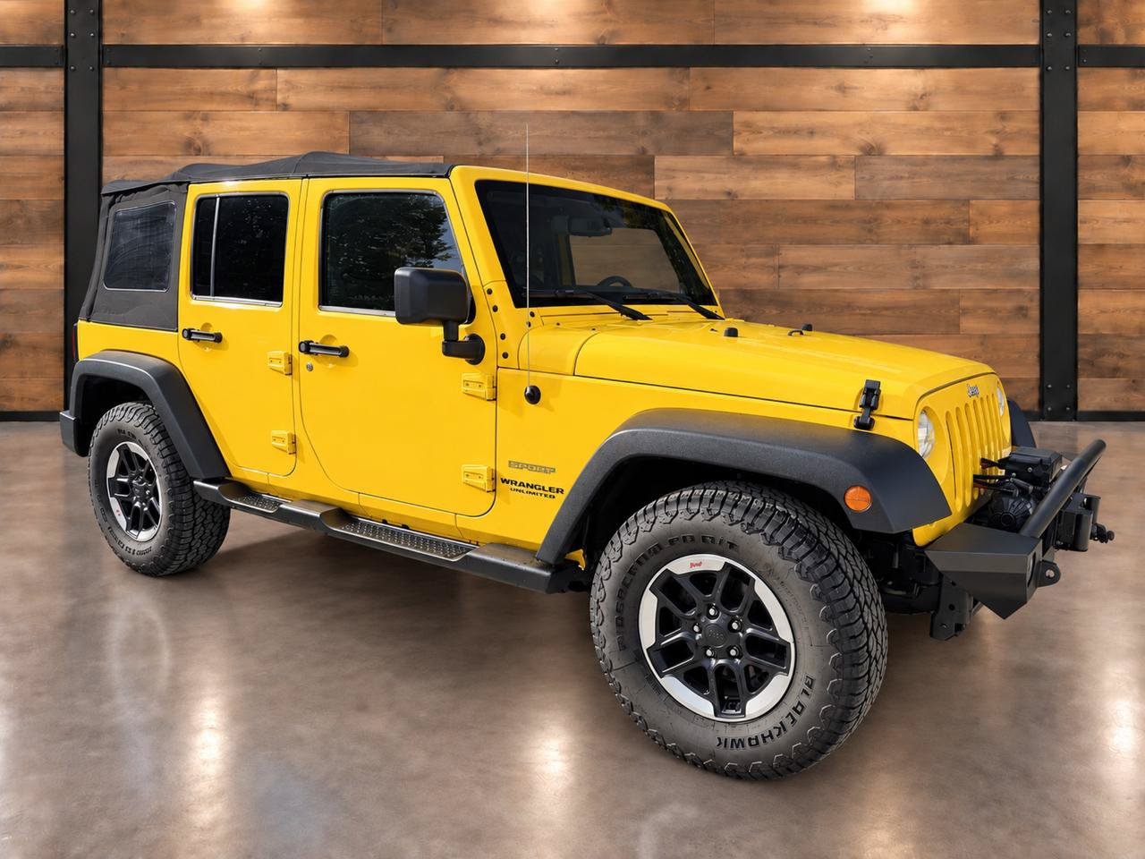 Used 2015 Jeep Wrangler Unlimited Sahara w/ Connectivity Group AWD/4WD image 1