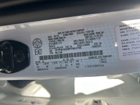 Used 2023 Ford F150 Lariat w/ Equipment Group 502A High image 34