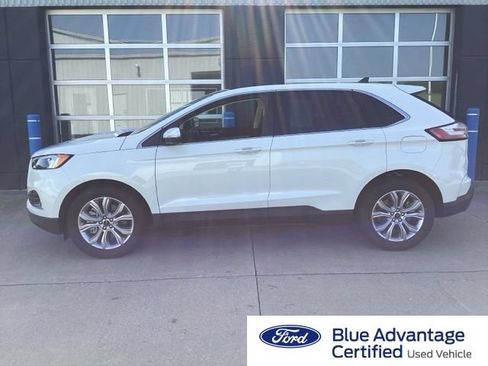 Used 2023 Ford Edge Titanium w/ Class II Trailer Tow Package AWD/4WD image 1