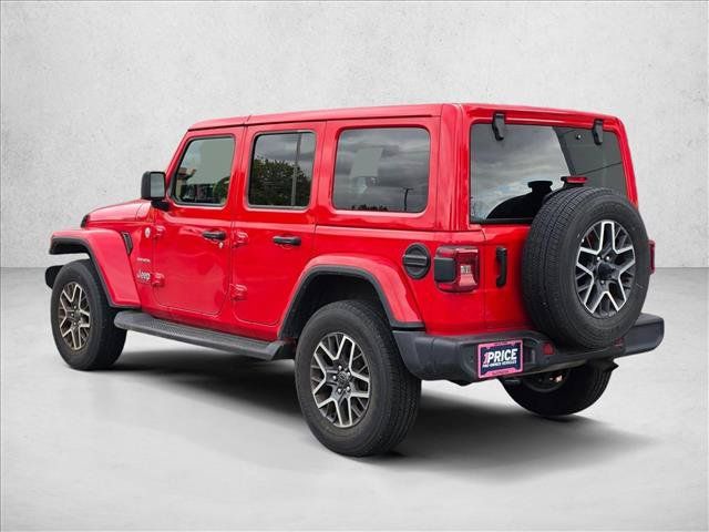 Used 2024 Jeep Wrangler Unlimited Sahara w/ Technology Group AWD/4WD image 7