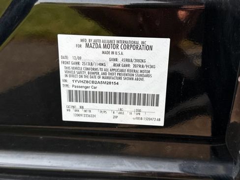 Used 2010 MAZDA MAZDA6 s Touring Plus FWD image 22