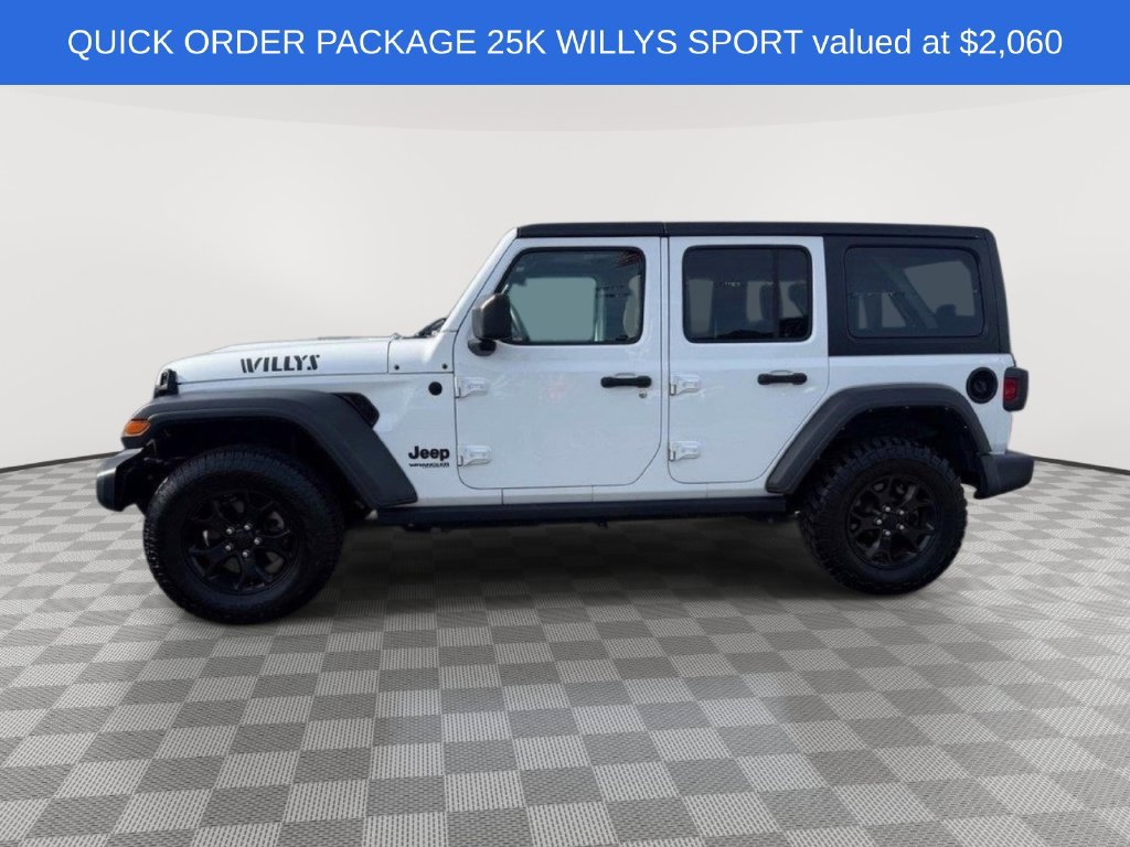 Certified 2021 Jeep Wrangler Unlimited Sport AWD/4WD image 2
