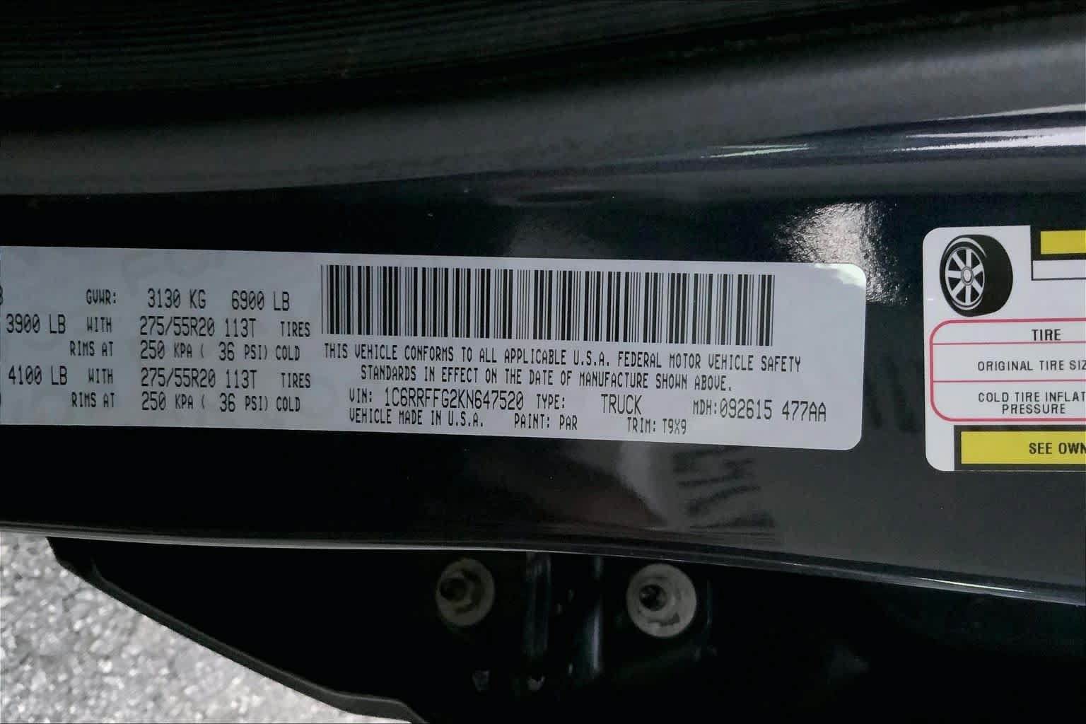 Used 2019 RAM 1500 Big Horn AWD/4WD image 29