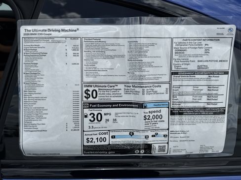 New 2026 BMW 230i Coupe w/ Premium Package RWD image 24