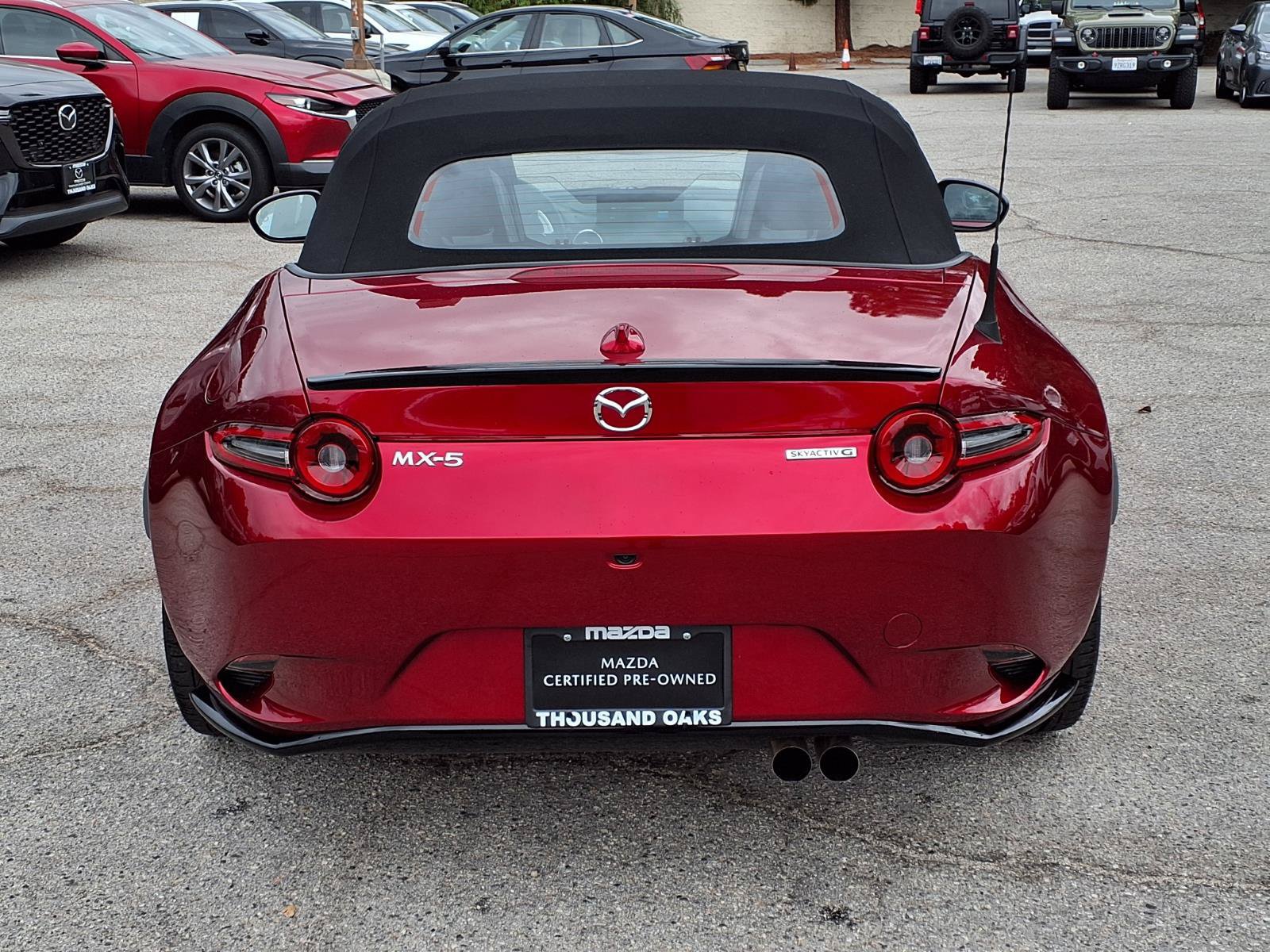 Certified 2026 MAZDA MX-5 Miata Grand Touring w/ Weather Package RWD image 8