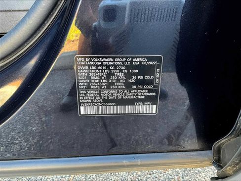 Used 2022 Volkswagen Atlas SE image 36