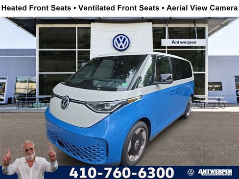 Used 2025 Volkswagen ID. Buzz Pro S Plus w/ Cupholders Package AWD/4WD image 1