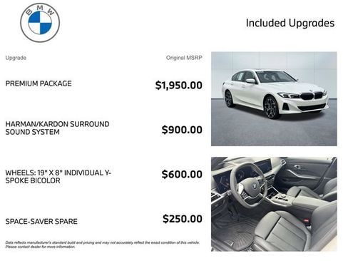 Used 2026 BMW 330i xDrive Sedan w/ Premium Package AWD/4WD image 4
