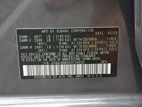 Certified 2025 Subaru Crosstrek 2.5i Limited image 27